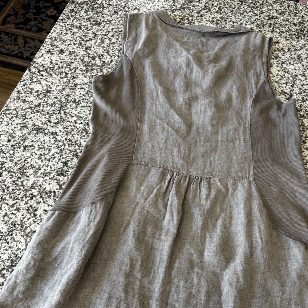 Lina Tomei Linen Dress - Picture 6 of 7